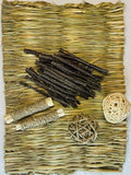 Large Grass mat with chew Toys