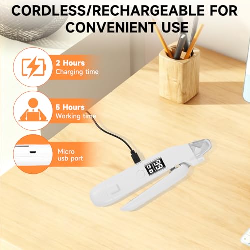 2 in 1 Dog Nail Clippers an Nail Grinder Pet Trimmers for Dogs Cats Claw Nail Care Tool USB Rechargeable Dogs Nail Trimmer with LED Lights and Storage Bag Low Noise Pet Electric Grinder