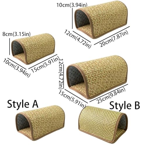 Hiding House Scratch Resistant Sleeping Cave Cooling Mat Guinea Pig Tunnel Universal Wear Resistant Hamster Hideout Pet Resting(5.91x3.94x3.15in) - color: 5.91x3.94x3.15in, size: 5.91x3.94x3.15in