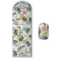 QOOMO Camping Sleeping Bags,3 Season Warm & Cool Weather,Lightweight,Waterproof Sleeping Bags for Adults & Kids,Traveling,and Outdoors,Camping Gear Equipment - color: dinosaur