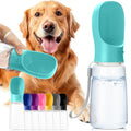 Mr. Pen- Portable Dog Water Bottle, 19 oz, Large | Leak Proof Puppy Water Dispenser with Drinking Feeder for Pets, Outdoor Walking, Hiking, Travel, Not Dishwasher Safe - color: Aqua