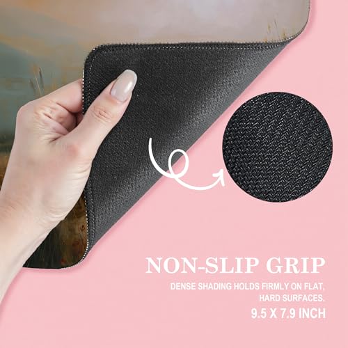 Christian Jesus with Lamb Mouse Pad, Christian Jesus Gifts Mouse Pads Mousepad for Office Desk Computers Laptop, Religious Faith Office Supplies Desk Accessories, 9.5x7.9 Inch - color: 15Child