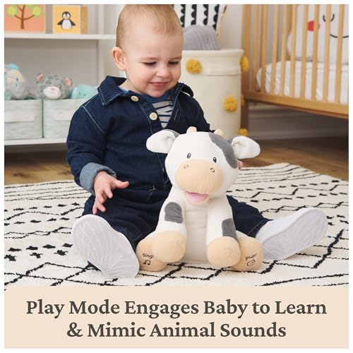 GUND Baby Buttermilk Cow 12-Inch Interactive Animated Musical Baby Toy - style: Buttermilk