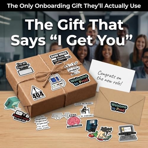 TheClover Programmer Stickers Set - Funny Coding Humor Crystal Stickers for Laptop, Water Bottle, Keyboard, Tech Gifts for Developers, Coder Decals with 3D Effect - style: Programmer Humor Crystal Stickers Set