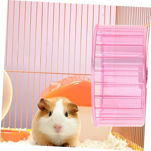 HANABASS Quiet Hamster Exercise Wheel Wheel for Pets Lightweight Design for Cage Use for Healthy Activity and Relief