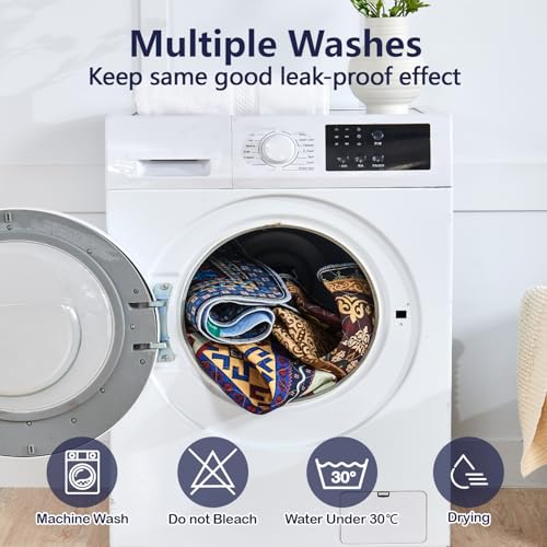 Washable Pee Pads, Super Absorbent Puppy Pads, 2 Pack 36"x24" | Reusable Dog Training Pads, Leakproof With Waterproof Non-Slip Backing For Crates, Floors, Indoor Potty & Furniture - color: Blue Medallion, size: 36"*24"(Pack of 2)