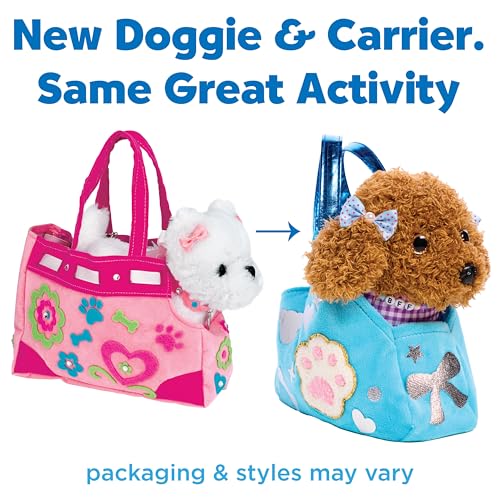 Creativity for Kids Designer Doggie Kit | Plush Pet, Purse & Jewelry Craft for Screen-Free Play (Ages 4+) - style: Designer Doggie