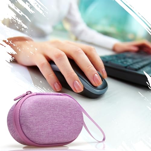 XANAD Mouse Case for Logitech/Razer/Apple/HP Mouses,for Logitech G502 / G305 / G502 Hero / G502 X Plus / G502 X/G PRO/G PRO X or Razer Deathadder V2 X / V2 Pro / V3 & Viper V2 Pro / V3 Mouse(Purple) - color: Purple