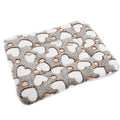 Small Animal Bed Mat, Soft & Warm, Suitable for Guinea Pig, Hamster, Rabbit, Rat and Bearded Dragon (X-Large(13.3''x9.4''), Heart Brown) - color: Heart Brown, size: X-Large(13.3''x9.4'')