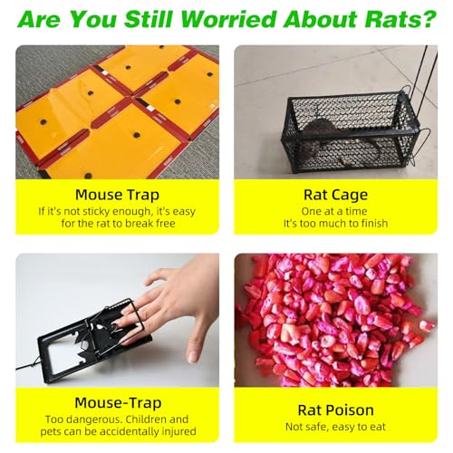2026 Upgraded Live Mice Traps Humane Mouse Trap Indoor for Home Live Rat Trap for Outside Chipmunk Trap Outdoor Metal Mouse Trap Box Cage Easy to Catch&Release Live Chipmunk Animal Squirrel