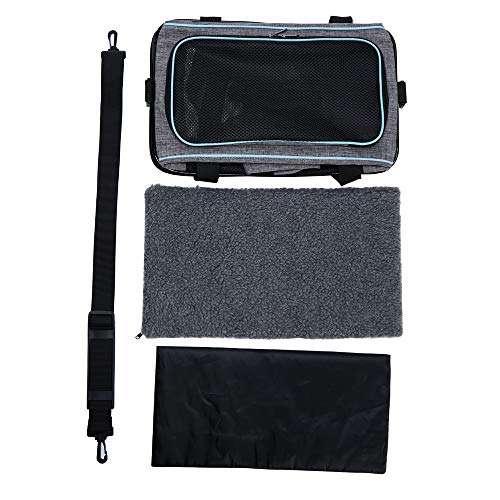 Vceoa 19"x12"x12" Pet Carrier for Cats | Toy of Fabric Pet Home - size: 19.0"L x 12.0"W x 12.0"H