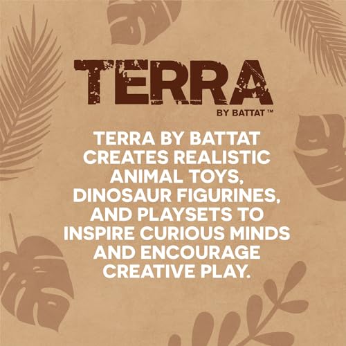 Terra by Battat Dinosaur Figures Tube, 60 Mini Plastic Dino Animals, Tubes | 60-piece mini dinosaur figures in a portable tube with 12 assorted dinosaur styles for play, collecting, crafts, 3+ Years - style: 60pcs Mini Dinosaurs