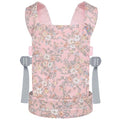 Doll Carrier for Toddler 100% Cotton Pretend Play Doll Carrier with Adjustable Straps 3 Carry Ways Stuffed Animal Carrier Baby Dolls Toddler Doll Accessories Gift - Pink - color: Pink