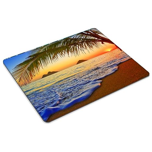 Pacific Sunrise at Lanikai Beach Mouse pad Customized Mousepad Non-Slip Rubber Base Mouse Pads for Computers Laptop Office Desk Accessories Mouse pad, - color: Pacific Sunrise at Lanikai Beach