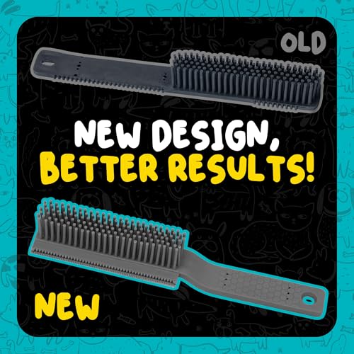 Chemical Guys, Multi-Surface Pet Hair Removal Brush for Upholstery & Carpet | Rubber bristles pull pet hair, lint and debris off seats, carpet and upholstery in cars and at home - size: (Pack of 1)
