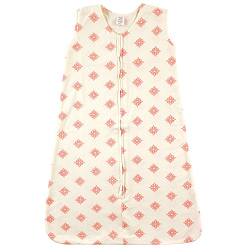 Touched by Nature Unisex Baby Organic Cotton Sleeveless Wearable Sleeping Bag, Sack, Blanket, Dainty Rosette, 6-12 Months - color: Dainty Rosette, size: 6-12 Months