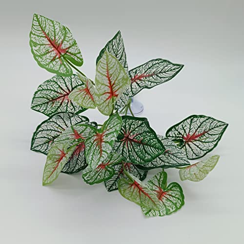 Reptile Plants for Bearded Dragon Tank Accessories, Terrarium Plant Artificial Decor for Snake Cage, Fake Plant for Leopard Gecko Habitat, Lizard Chameleon Ball Pythons (Group BN) - color: Group Bn