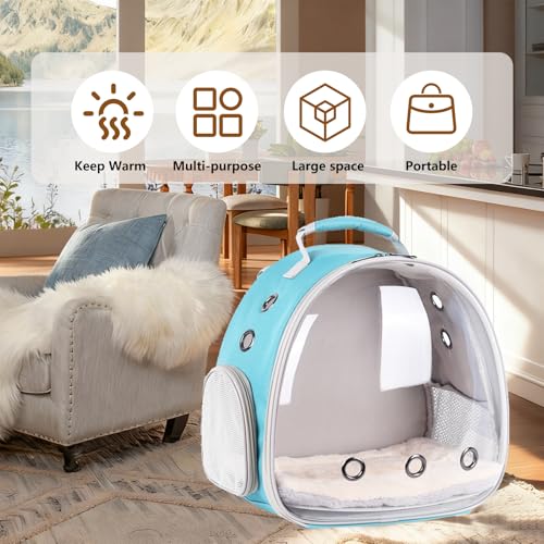 2-Pack Guinea Pig Carrier Backpack and Playpen with Lid, Breathable Pet Playpen Pop Open Exercise Fence, Portable Small Animal Cage for Rabbits, Chinchillas, Squirrel, Lizard, Sugar Glider - color: Green