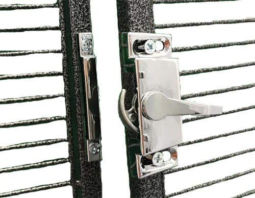 Durable All-Metal Mansion Cage for Chinchillas, Rats, Ferrets, Degus (2-Level) - size: 2-Level Cage