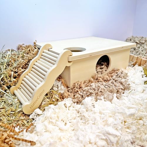 Chamber Box - Fun & Unique Cage Accessory for Dwarf Hamsters, Golden Hamsters, Degus, Gerbils and Other Small Animals. (Small) - size: Small