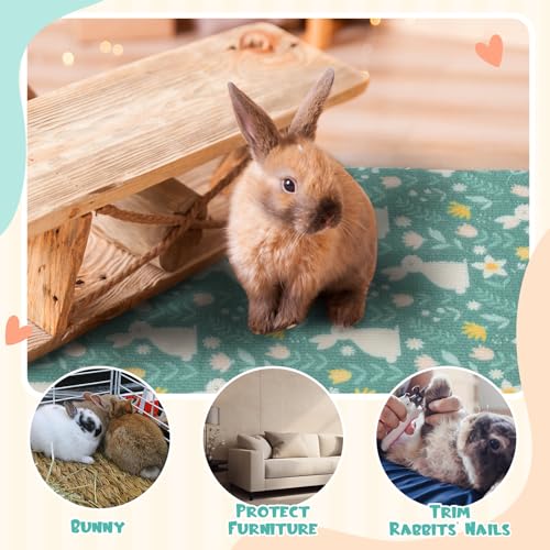 Rabbit Scratch Mat 12 Inch x 6.56 ft Self Adhesive Bunny Scratching Pad Claws and Teeth Care Rabbit Mat for Cages Floor Scratching Pad for Small Pets Biting Sleeping Nesting