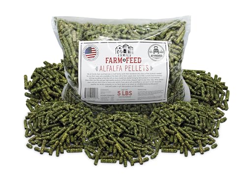 | Alfalfa Hay Food | Small Pet | Young and Adult | Pellets | 5 Pounds