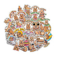 Vybonz Capybara Sticker Cute Animal Decal Funny Cartoon Wildlife | Capybara Stickers with Funny Animal Quotes for Capybara Lovers, Laptop, Water Bottle, Journal and Notebook Use - color: Capybara, size: 3in