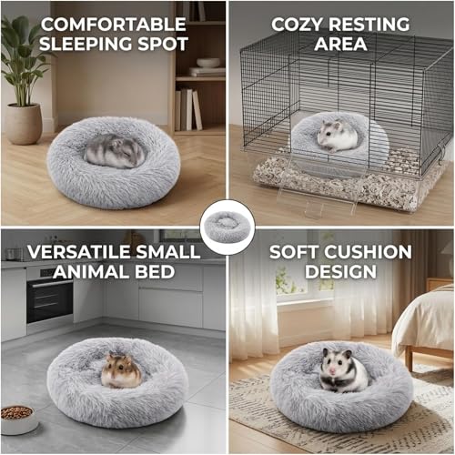 2-Pack Guinea Pig Bed, Small Animal Sleeping Pad, Soft and Cozy Habitat Accessory, Durable and Easy to Clean Design for Hamsters and Guinea Pigs