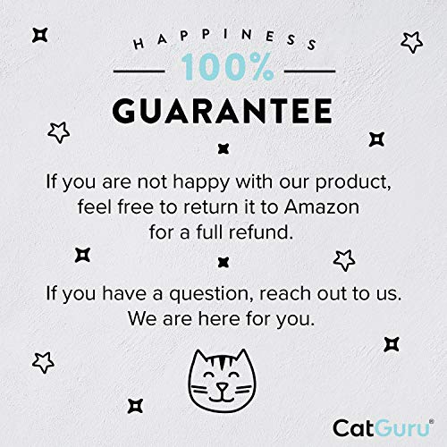 CatGuru Premium Cat Litter Scoop Holder – Heavy-Duty Scooper Storage Caddy, Scoop Stand for Kitty Litter Box, Fits Most Cat Litter Scoops (Gray) - color: Gray