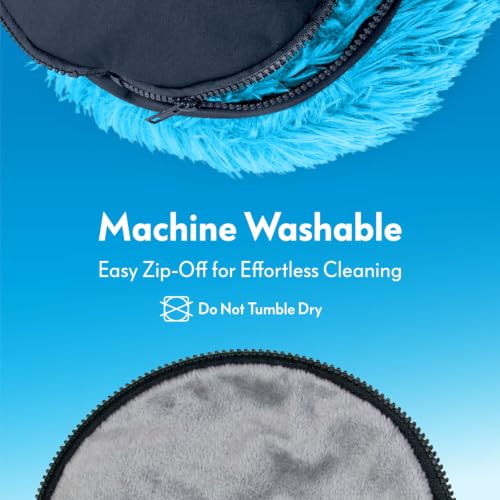 Paw Inspired Furr-O Burrowing Pet Bed Enrichment, Removable Base, Blue | Cozy Carrier Toy, Zip-On Spandex and Fleece Bottoms, Hideout Cage Accessories for Guinea Pigs, Hamsters, Small Pets, Animals - color: Blue