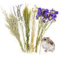 Fhiny Natural Hamster Bedding, Flower & Herb Hamster Bedding Mate Hamster Sprays Gerbil Habitat Decor Accessories for Dwarf Syrian Hamster Gerbil Mice Mouse Degus Lemming or Other Small Pets