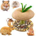 Hamster Chew Toys, Bunny Chew Bowl, Natural Chew Toys for Hamster, Rabbit, Guinea Pig, Chinchilla