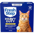 Fresh Step Advanced Heavy Duty Multi Cat Clumping Cat Litter, 17.5 lb. | Heavy Duty, Odor Control, 3X Odor-Eliminating Carbon, Ammonia Block Technology, Compatible with Most Auto Litter Boxes - size: 17.5 lb (Pack of 1)