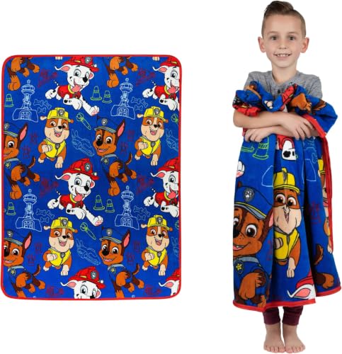 Franco Kids Bedding Super Soft Plush Throw Blanket, 46 in x 60 in, Paw Patrol (Pack of 6) - color: Paw Patrol, size: 46 in x 60 in (Pack of 6)