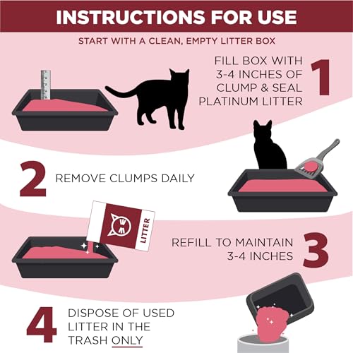 ARM & HAMMER Clump & Seal Platinum Clumping Cat Litter, Online Only, 37 Lbs | Clumping Litter, Rock-Hard Clumps, Baking Soda Odor Eliminators, 14-Day Odor Control - style: Clump & Seal Platinum Clumping Cat Litter
