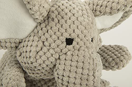 goDog Checkers Elephant Squeaky Plush Dog Toy, Chew Guard Technology - Gray, Large (Pack of 6) - color: Checkers - Elephant (Gray), size: Large (Pack of 6)