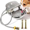 Automatic Drinking Water Bowl with Float Valve, 304 Stainless Steel self-Filling Waterer,for Farms and backyards, Poultry and Livestock.