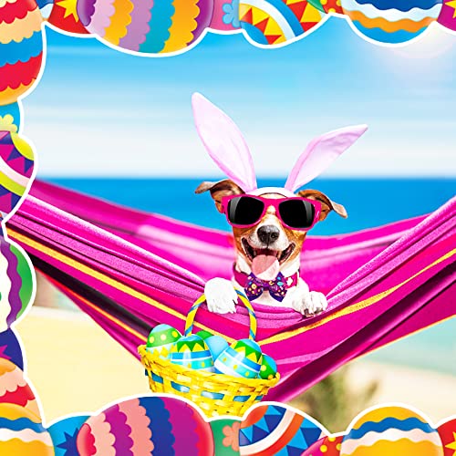 PET SHOW 4pcs Small Dogs Collar Flowers and Bows Charms For Festival Holiday Party Cats Rabbits Slides on Collars Leashes Puppies Medium Dog Collar Attachment - color: Easter-4pcs