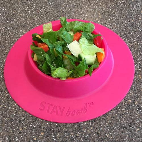 Tip-Proof Bowl for Guinea Pigs and Other Small Pets - Fuchsia (Pink) - Large 3/4 Cup Size New
