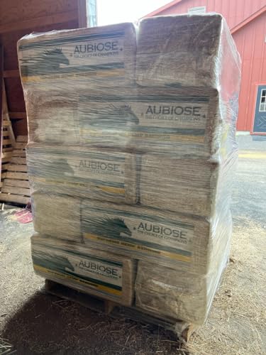 French Hemp Bedding 44lb — Chicken Coop & Horse Stall Bedding | Ultra Low Dust, Odor Control, Deep Litter Ready | Premium Hemp Shavings for Chickens, Horses, Rabbits & Small Animals - size: Pack of 1