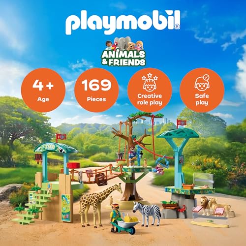 Playmobil Zoo: Wilderness Climbing Park