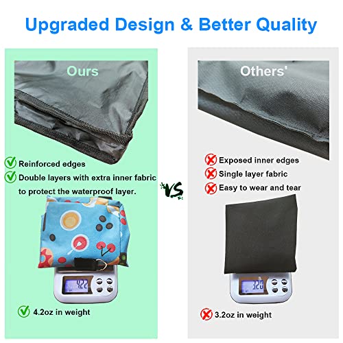 RIOUSSI Guinea Pig Hay Feeder, Hanging Rabbit Hay Feeder Bag. Stars | Upgraded Double Layer Fabric | Bite Resistant | Cleaner Hay & Less Mess | Small Animal Hay Holder for Bunnies & Chinchillas - color: Stars