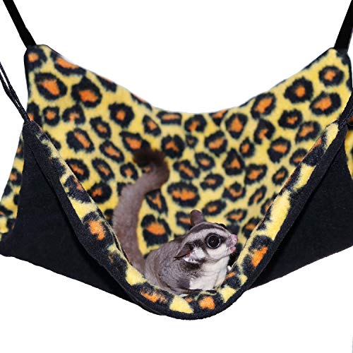 Exotic Nutrition Rainbow Zebra Pouch Set - Hammocks and Bedding for Sugar Gliders, Rats, Ferrets, Chinchillas, Squirrels, Marmosets, Hamsters, Gerbils & Small Animals