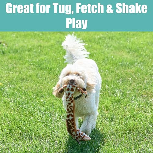 SPOT Skinneeez Giraffe 20 Inch Stuffing-Free Plush Squeaky Dog Toy – Long Interactive Chew Toy for Medium and Large Dogs – Mess-Free Play for Light & Moderate Chewers - style: Giraffe