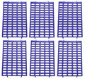 Saguaro Acres Rabbit Cage Resting Mat - Pack of 6 (Purple) - color: Purple