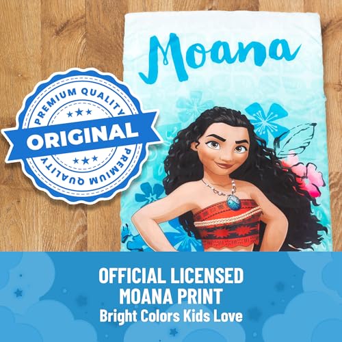 Jay Franco Disney Moana Tropical Slumber Sack - Cozy & Warm Kids Lightweight Slumber Bag/Sleeping Bag (Official Disney Product) - color: Multi - Moana