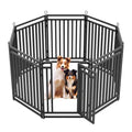 Thickened Indoor Dog Fence, 40" H, 8 Panels for Yard & Camping | Easy Setup, Flexible Layouts, Thickened Panels, Heavy-Duty, for Medium & Large Dogs, Patented - size: 40" height, style: 8 Panels