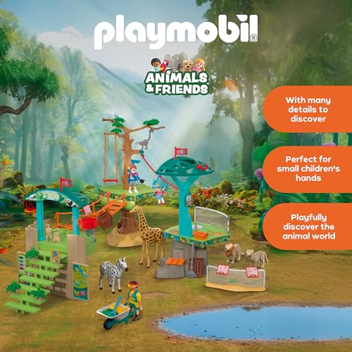 Playmobil Zoo: Wilderness Climbing Park