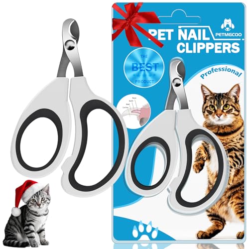 Cats & Dogs Pets Nail Clippers & Trimmers Rabbit Nail Clippers cat Nail Clippers for Indoor Cats cat Claw Clippers with Safety Guard Professional Grooming Tool for Cat Kitten - color: Black