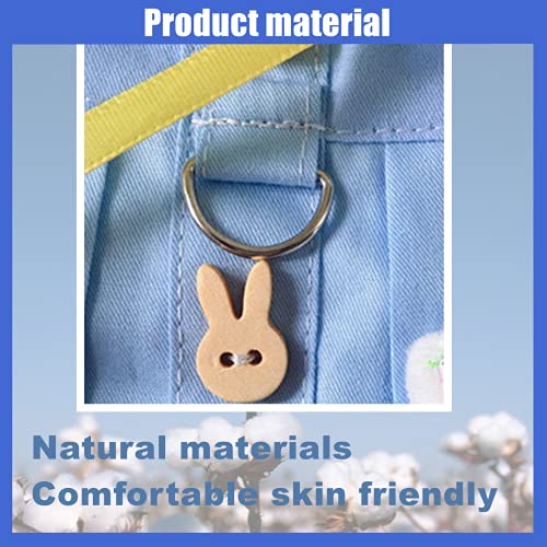 Guinea Pig Clothes,Soft Bunny Ferret Clothes with Pet Rabbit Harness and Leash Mini Hat Bag Cute Brooch for Kitten Small Animal Collars - color: Blue, size: Small